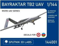 Photo1: 1/144 BAYRAKTAR TB2 UAV #144001