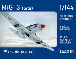 Photo1: 1/144 MIG-3 (Late)  (6 decal options) #144015