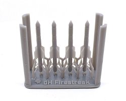 Photo1: 1/144  Upgrade parts for Javelins (Set of 4 De Havilland Firestreak) #144611