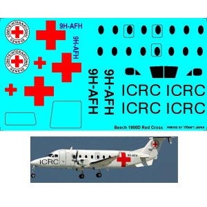 Photo: 1/144 Beech 1900D Red Cross