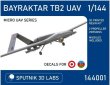 Photo1: 1/144 BAYRAKTAR TB2 UAV #144001