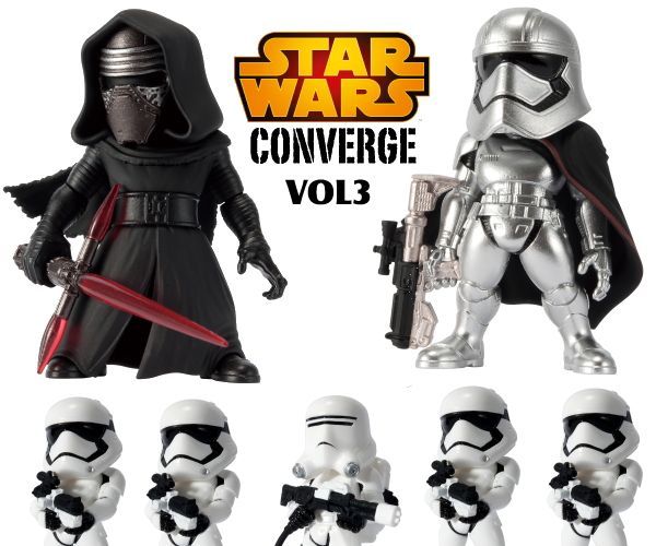 Photo1: BANDAI Star Wars Converge Vol.3 Box of 10 (Unopened)