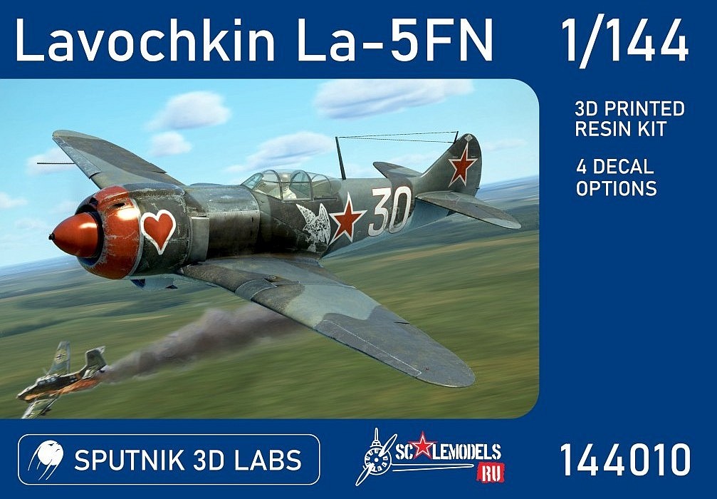 Photo1: 1/144 Lavochkin La-5FN (4 decal options) #144010